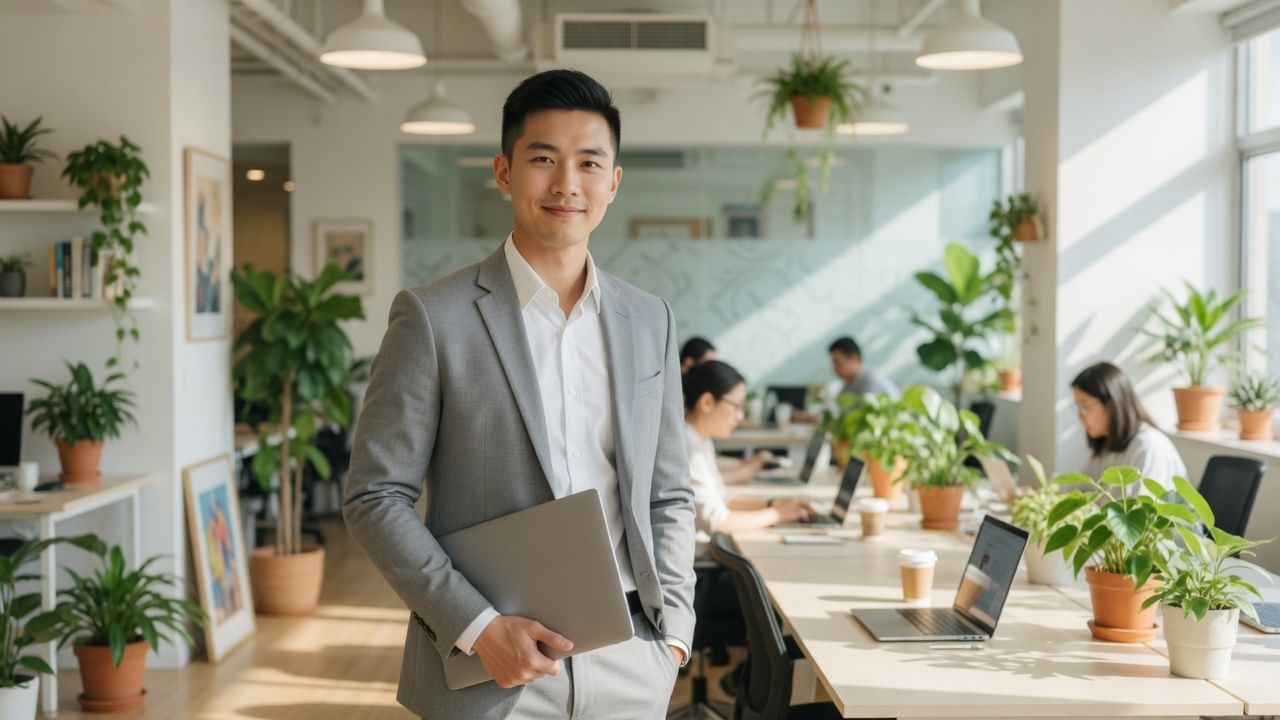 準備創業的年輕專業人士
